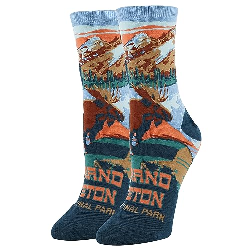 ooohyeah Women's Funny National Parks Socks