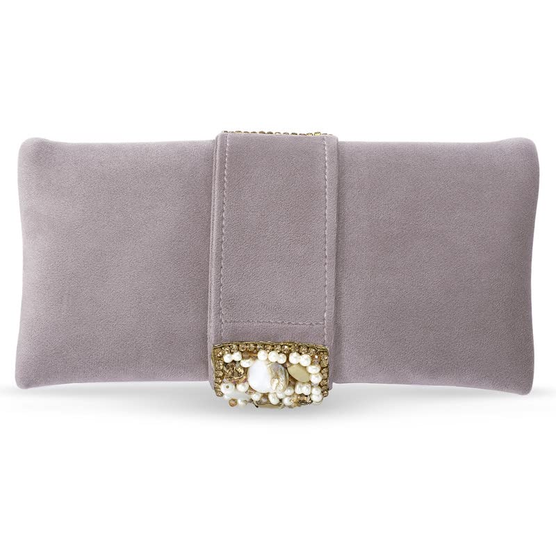 Image of Aheli Clutch Purses Gift for Women Handmade Evening Sling Handbag Stylish Bridal Fashion Bag