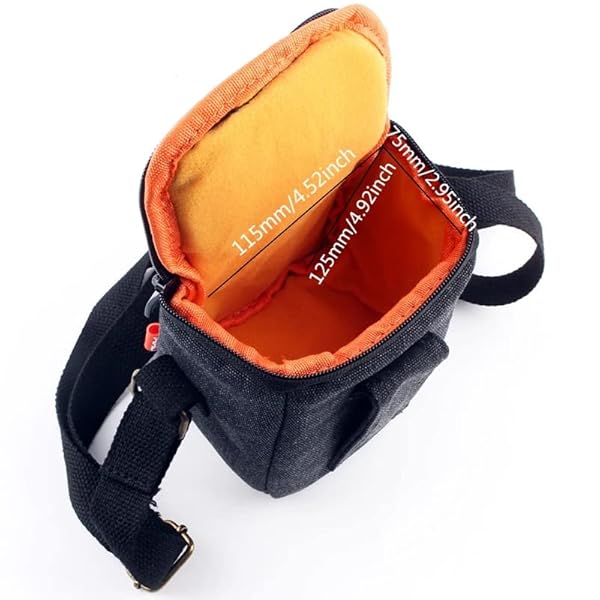 JHDFH Digitale cameratas met handige mini-organizer met trekkoord