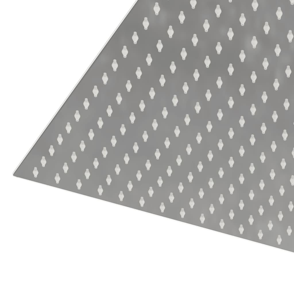 vidaXL Cabezal de Ducha Cuadrado Efecto Lluvia Acero INOX 304 50x50 cm, Cabezal de Ducha Tipo Lluvia, Cabezal de baño, Pieza de Ducha
