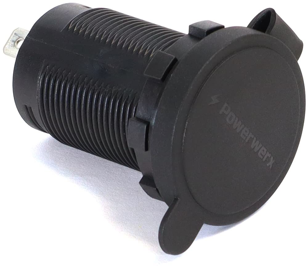 Powerwerx Panel Mount Combination USB QC3.0 and USB Type-C QC4.0 Fast Device Charger