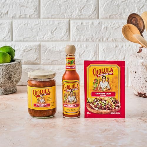 Cholula Original Hot Sauce with Wooden Topper, 5oz. by Cholula Hot Sauce