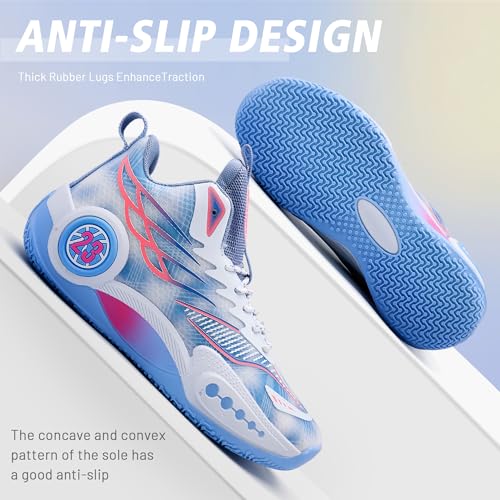 CJSPORX Women Men Basketball Shoes Non Slip Breathable Outdoor Fashion Unisex Sneakers3