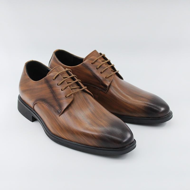 Men's Comfort Orthopedic Dress Shoes Classic Lace-up Formal Tuxedo Shoes Leather Shoes Mens Leather Spring New Men Business Casual Soft-Soled Non-Slip Breathable All-Match Footwear Driving Shoes3