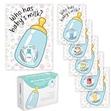 Party Hearty Baby Shower Games for Boy, 40 Emoji Scratch Off Lottery Tickets, Baby Games Ideas, Scratch Off Game, Blue