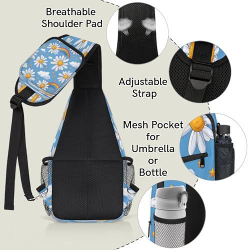 Bolso bandolera unisex para viaje y senderismo miniatura 4