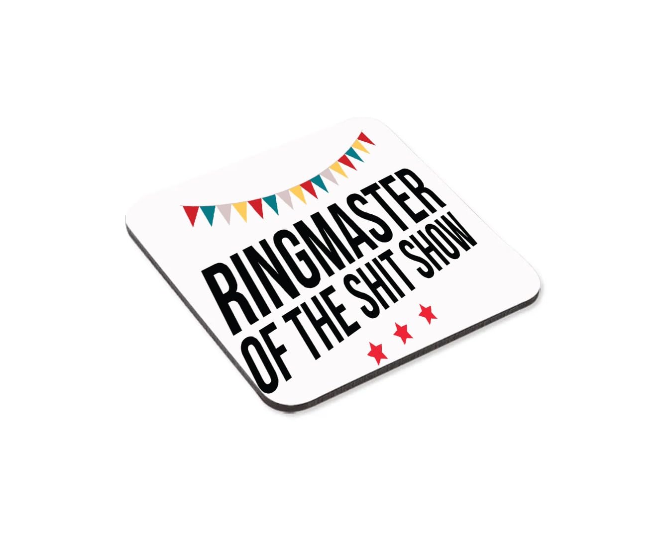 Ringmaster of Shit Show Mug & Coaster Gift Set Funny Present for Boss Coffee Cup