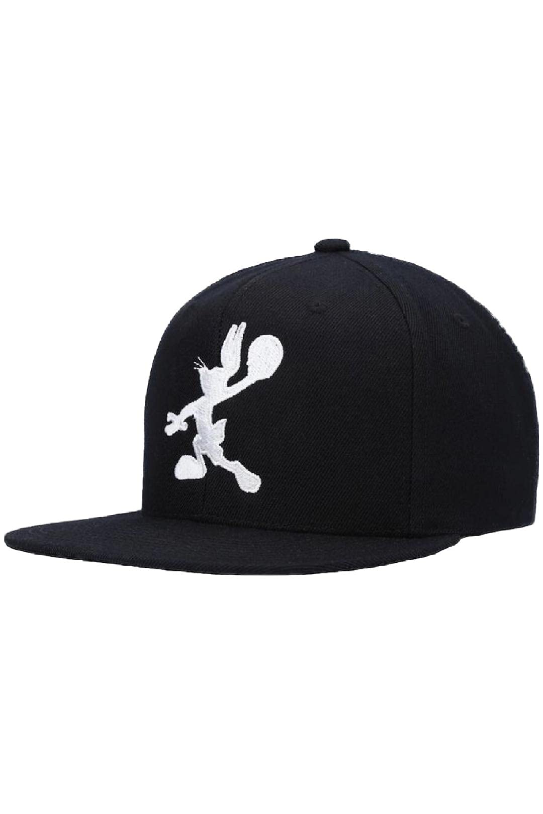 M&N Space Jam: A New Legacy Mitchell & Ness Bugs Bunny Silhouette Snapback Hat – Black, Black, One Size