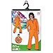 WIDMANN 09404 - Disfraz de años 70 para hombre, color naranja, talla...