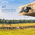 Xega-4G-LTE-Cellular-Security-Camera-Solar-With-SIM-Card-Outdoor-Wireless-No-WiFi-Security-Camera-CCTV-2K-HD-PTZ-Night-Vision-PIR-Motion-Detection-Notification-Alarm-TFCloud-Storage-IP66