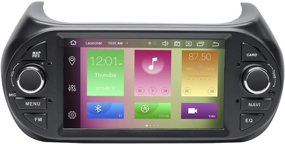 For Fiat Fiorino Qubo Citroen Nemo Peugeot Bipper 7" Car Radio Stereo GPS Navigation 2 Din Android 10.0 Octa Core 4GB RAM 64GB ROM Support Car Auto Play/TPMS/OBD/4G WiFi/DAB/Support 4K Video