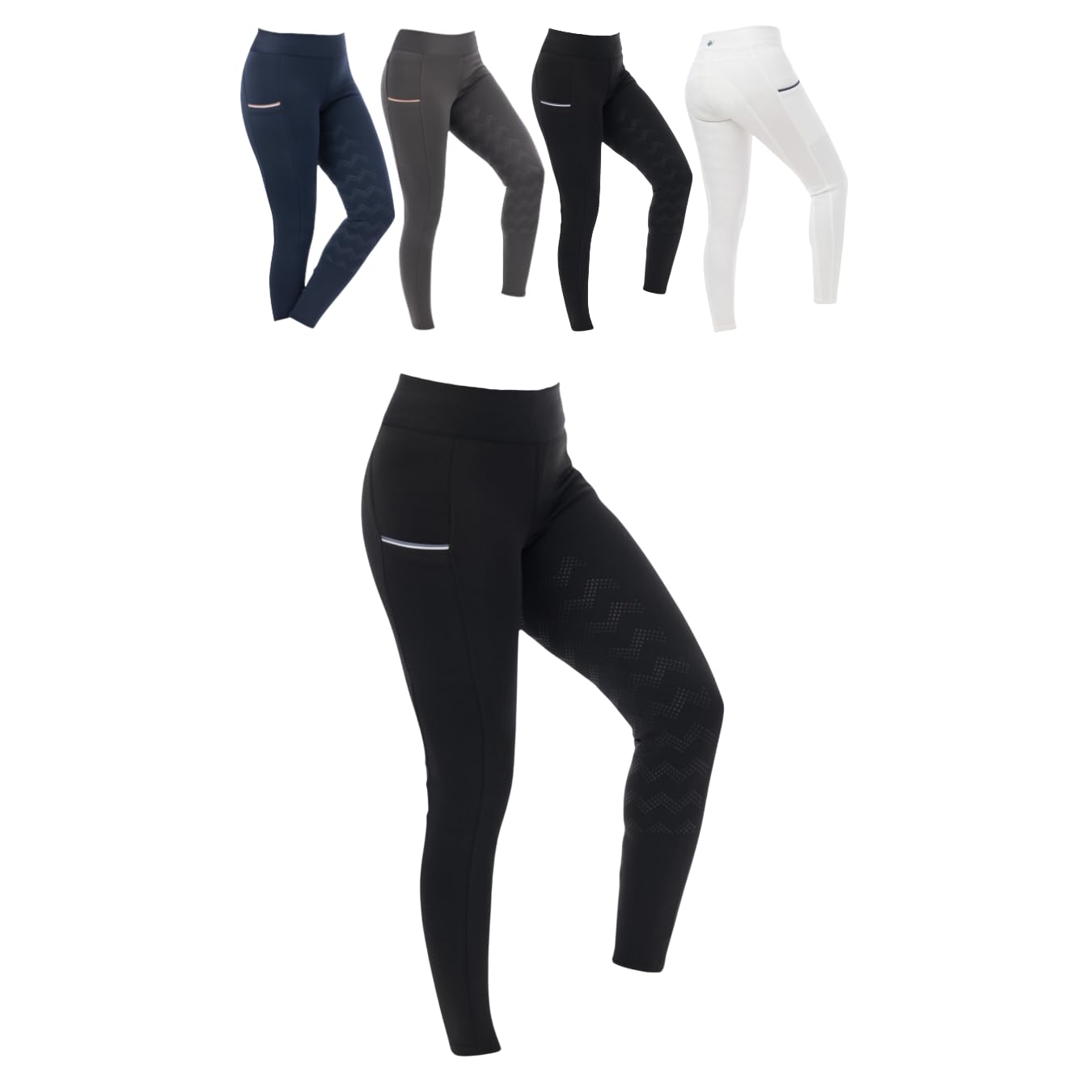 Riding World Rijlegging Agadir Dames Zwart