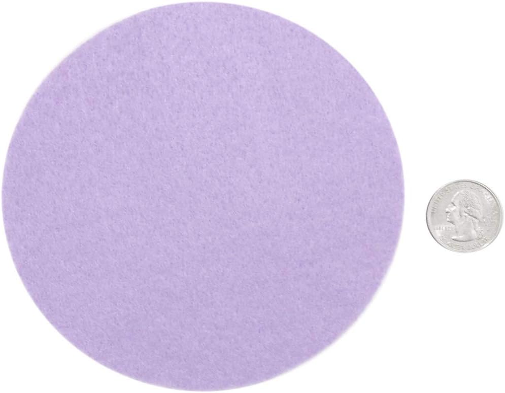 Playfully Ever After Lavender Craft Felt Circles (5 Inch - 18pc)