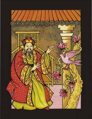 Hans Christian Andersen Fairy Tales: Stained Glass Coloring Book