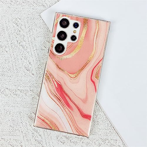 Coque Samsung S23 Ultra marbre rose pour accessoiriser vos tenues