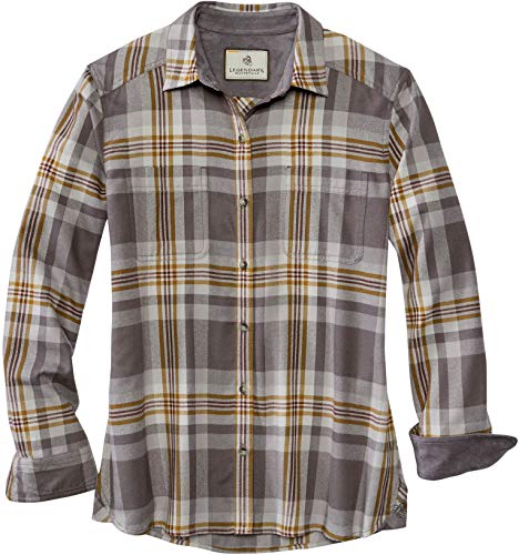 Legendary Whitetails Women's Legendary Flannel, Morning Fog Plaid, Large