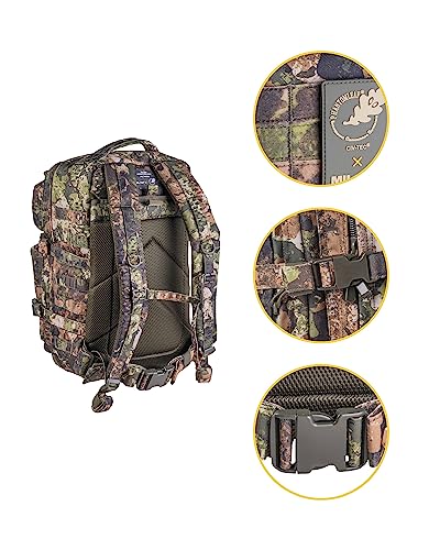 Mochila táctica Mil-Tec 36L resistente y ergonómica miniatura 2