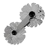 Die Gewindelehre dient dem genauen Vermessen von Innen- und Außengewinden z.B. im Maschinenbau, Schlosser Stahlbau, KFZ Mechanik Technik usw.