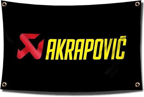 ENMOON Bandera de carreras de motocicletas de 3 x 5 pies, decoración interior y exterior para garaje