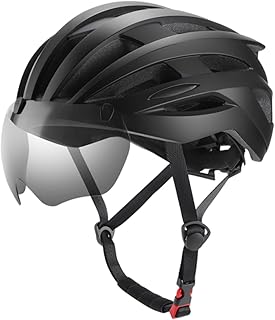 ZAICOLER Bike Helmet with Enhanced Protection Lightweight Windshield for Men Women 62-65cm Head Size for Riding Helmet