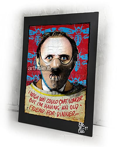 Hannibal Lecter aus dem Film Das Schweigen der Lämmer Cover