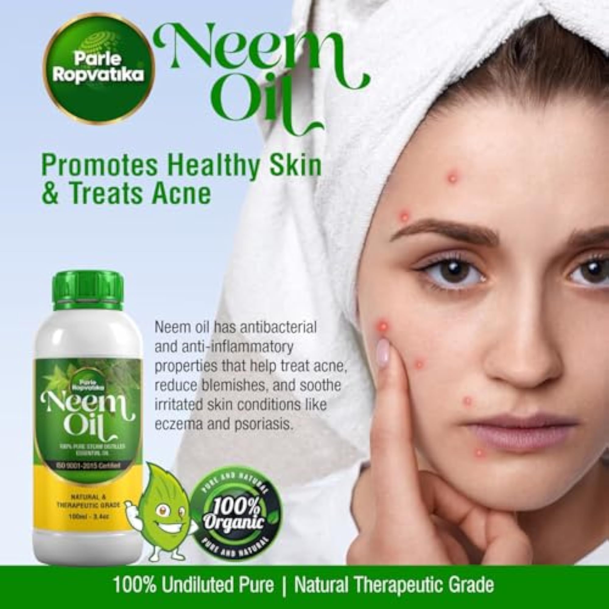 Neem Natural & Therapeutic Oil - 100ml