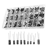 Bestgle 500本 電解コンデンサ 電子部品バッグ 24種類 0.1uF - 1000uf 電子工作基本部品セット 電解コンデンサ セット Bestgle 500本 電解コンデンサ 電子部品バッグ 24種類 0.1uF - 1000uf 電子工作基本部品セット 電解コンデンサ セット