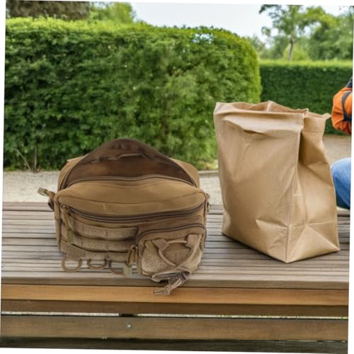 Bolsa de emergencia impermeable con compartimentos para supervivencia en exteriores 5
