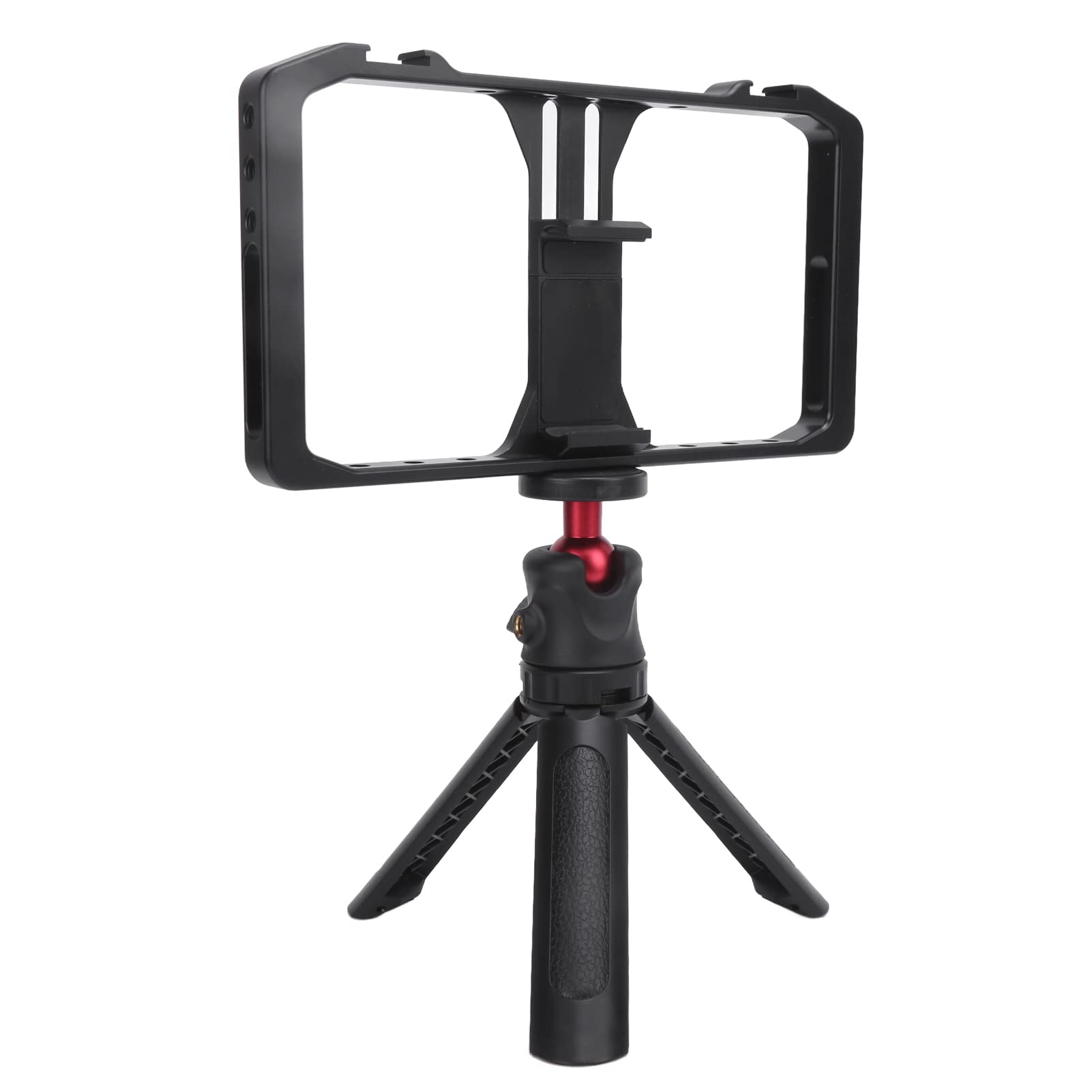 Kit de Trípode con Agarre Estabilizador de Vídeo para Teléfono Inteligente, Duradero, Resistente, para Creadores de Contenido