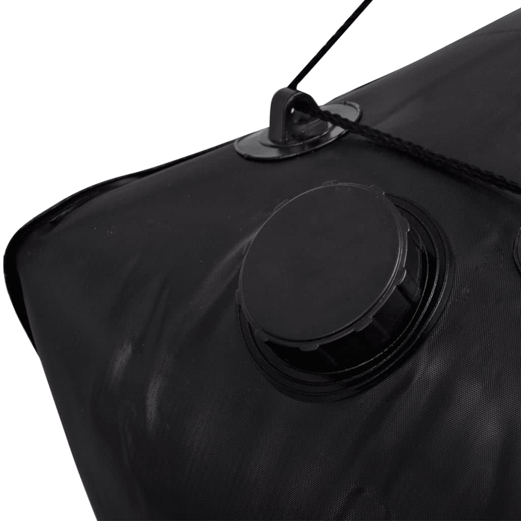 Color: Negro-Camp Ducha Solar Ducha Exterior Baño 40L