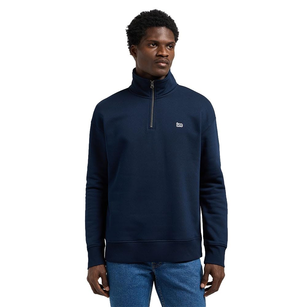 Lee Half Zip SWS pull zippé homme en molleton premium durable