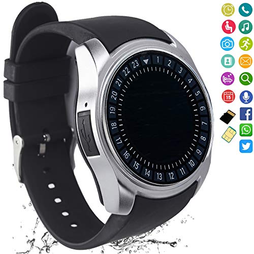 Smart Watch Bluetooth Smartwatch Touch Screen Unlocked Phone Camera Pedometer Text Call Sports