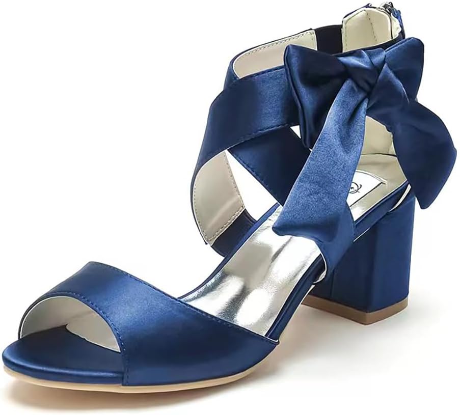 blue dress with what color shoes