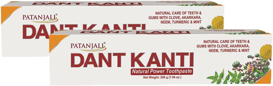 patanjali Dant Kanti - Pack of 2 (200g x 2)