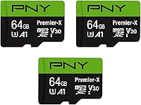 Vista 14 de PNY Paquete de 2 tarjetas de memoria flash microSDXC Premier-X clase 10 U3 V30 de 256 GB