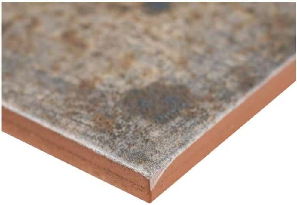 Tenedos 4x12 Earthy Copper Bronze Glossy Ceramic Subway Tile, Wall & Backsplash, Bathroom or Shower Accent, Made in Spain, 11 sq.ft (Box of 34 Pieces)