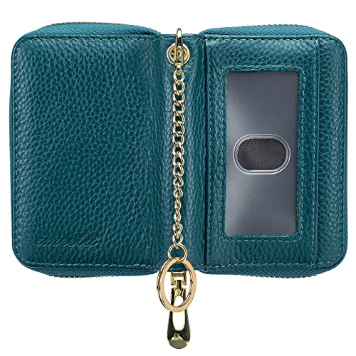 Image of imeetu Rfid Credit Card Holder,Genuine Leather Businese Card Case,Rfid Blocking Wallet for Women & Men