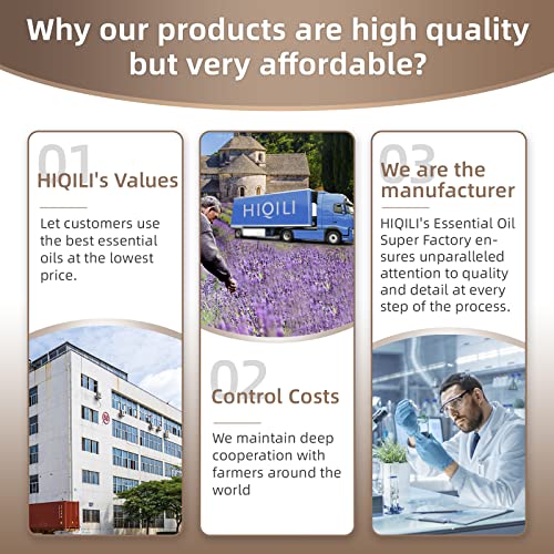 Image of HIQILI Cinnamon Essential Oil for Candle, Spary & Diffuser - 100% Pure Natural - Indoor and Outdoor