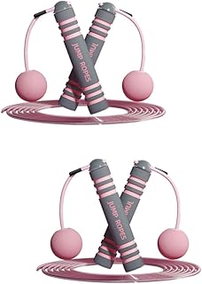 INOOMP 2 Sets jump rope skipping rope for weight loss Cable wire skipping rope Freeweight Skipping Rope Indoor Jumping Ropes Ropeless Skipping Rope fitness pvc wire rope