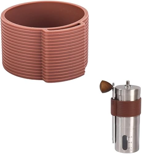 Molinillo de café manual, soporte de manivela de mano, clip colgante, organizador de almacenamiento, funda de silicona para molinillos de manivela