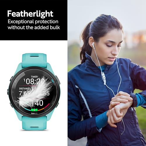 Image of ArmorSuit 6 Pack for Garmin Forerunner 265 (46mm) Screen Protector MilitaryShield HD Clear TPU Film - Made in USA [NOT for Garmin Forerunner 265s]