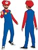 Disguise Nintendo Super Mario Mario Jumpsuit for Kids, Officially Licensed, Includes Mario Hat, Mario Fancy Dress for Kids, Jumpsuit and Moustache, Ages 3-4, 7-8