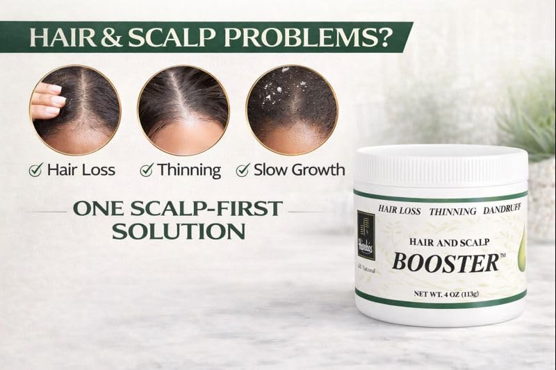 Miniatura 2 de Hairobics - Potenciador de cabello y cuero cabelludo, producto natural para el crecimiento del cabello delgado, cuero cabelludo seco y bordes,