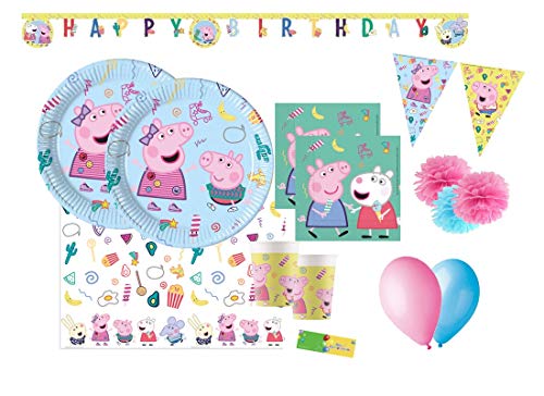 Coordinato Tavola Compleanno Peppa Pig