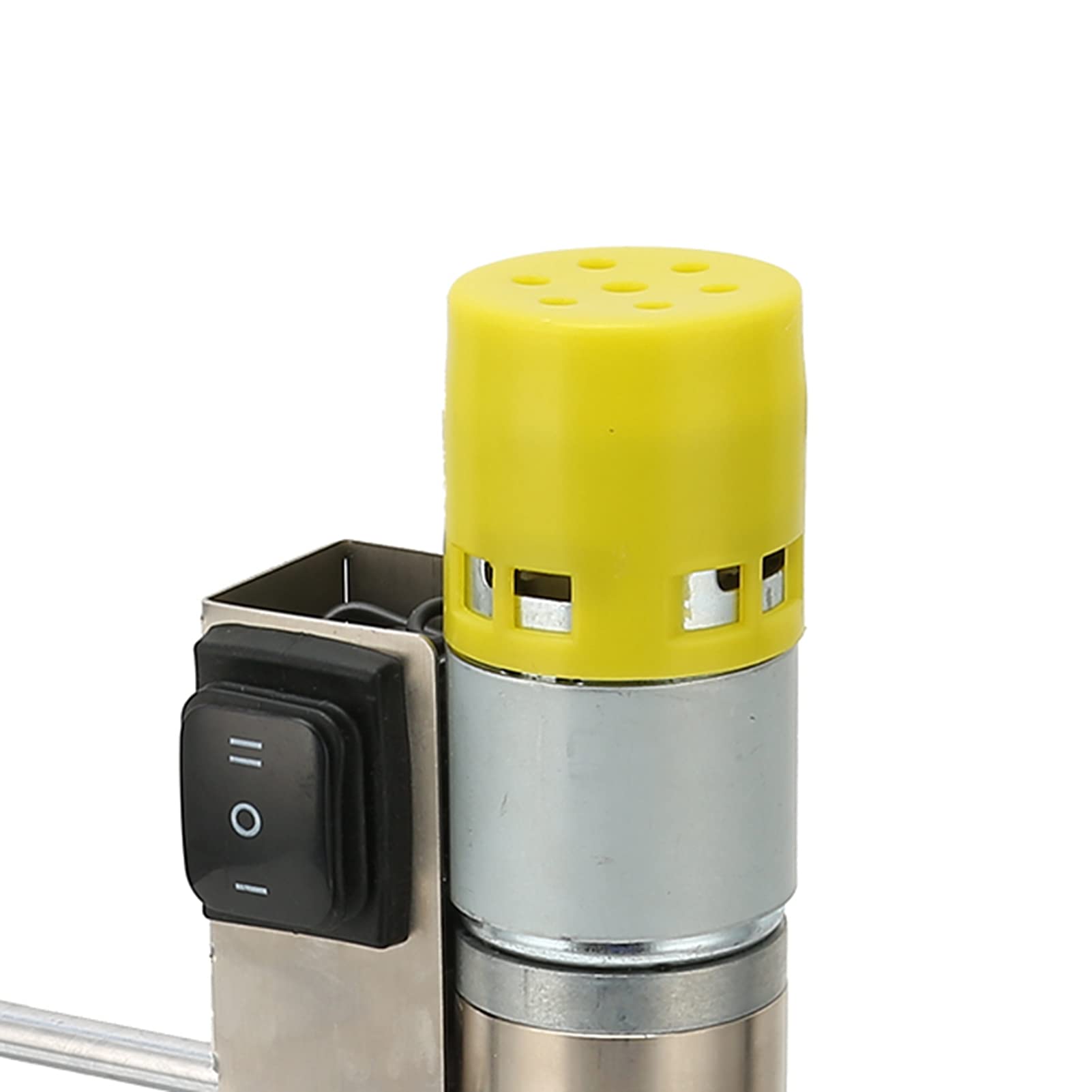 Roscadora eléctrica Taladro manual de sobremesa con velocidad ajustable Taladro M3-M6 Pinzas para machos 6000r / min B12 (1,5-10 mm) CA 110‑240V(ENCHUFE DE LA UE)