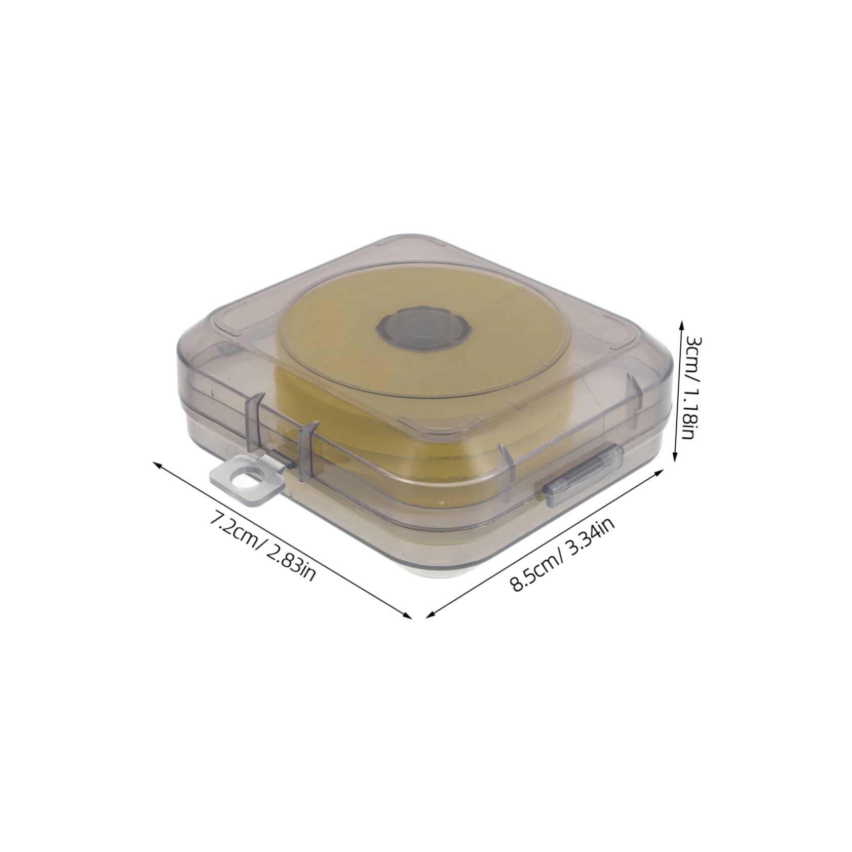 Toddmomy Fishing Line Storage Box with Protective Spools for Organized Tackle Double Sided Fishing Line Spool Holder Versatile Design for Anglers Easy Classification and Storage