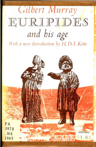 Euripides and His Age (Oxford Paperbacks) 019285013X Book Cover