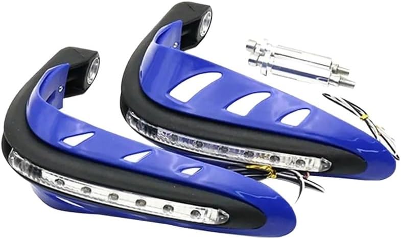Coverre Handguard 1 Pair Motorcycle Hand Guards Handlebar Protector with LED Lights Motor Handguards Motocross Accessories