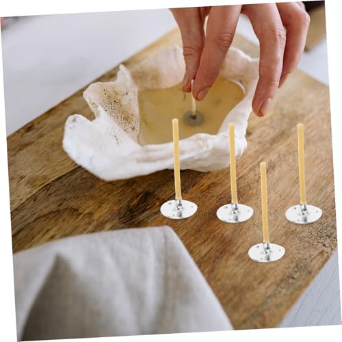 Mechas para velas FRCOLOR 100 pcs DIY 2.17 in miniatura 4