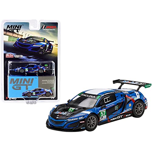 TRUE SCALE miniatures Acur-a NSX GT3 EVO #57 Heritage Racing IMSA 24H Daytona (2020) Limited Edition to 1200 Pieces 1/64 Diecast Model Car by True Scale Miniatures MGT00248